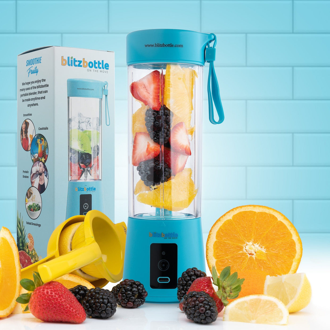 This Portable Blender Lets You Make Smoothies, Shakes, and Many More  Anywhere, Anytime!